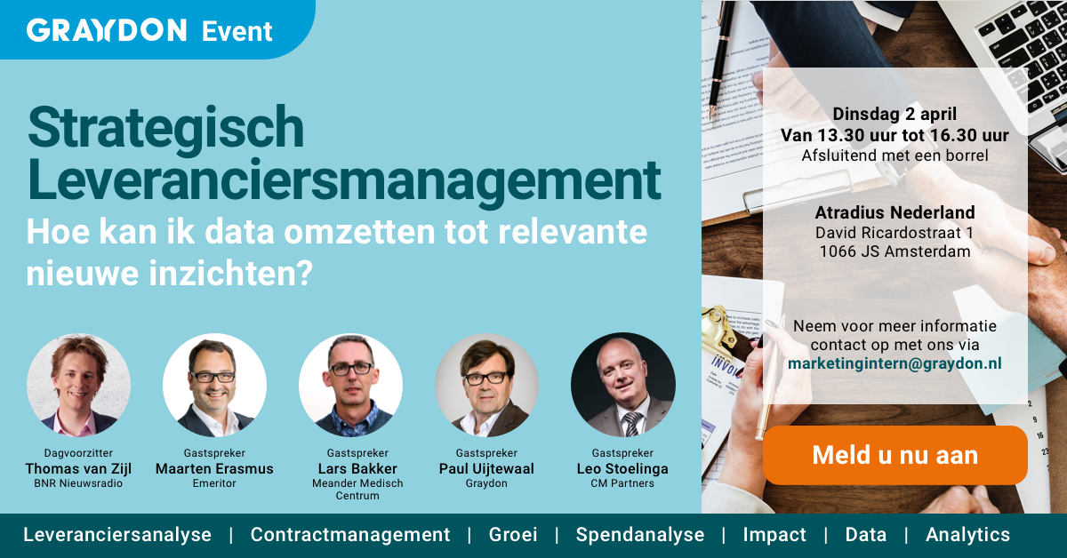 Event: Strategich Leveranciersmanagement - Graydon